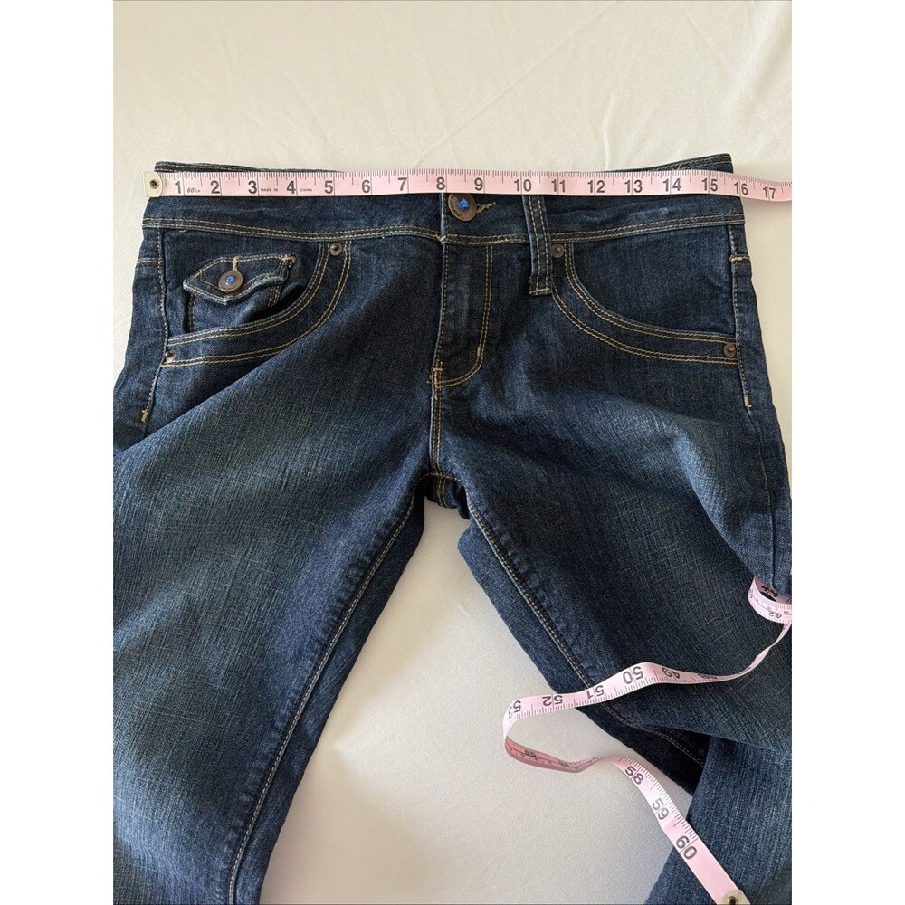 Vtg Y2K JouJou Jeans Bootcut Denim Womens Sz 9/10 32x33 Blue Western Cowgirl EUC - Picture 11 of 16